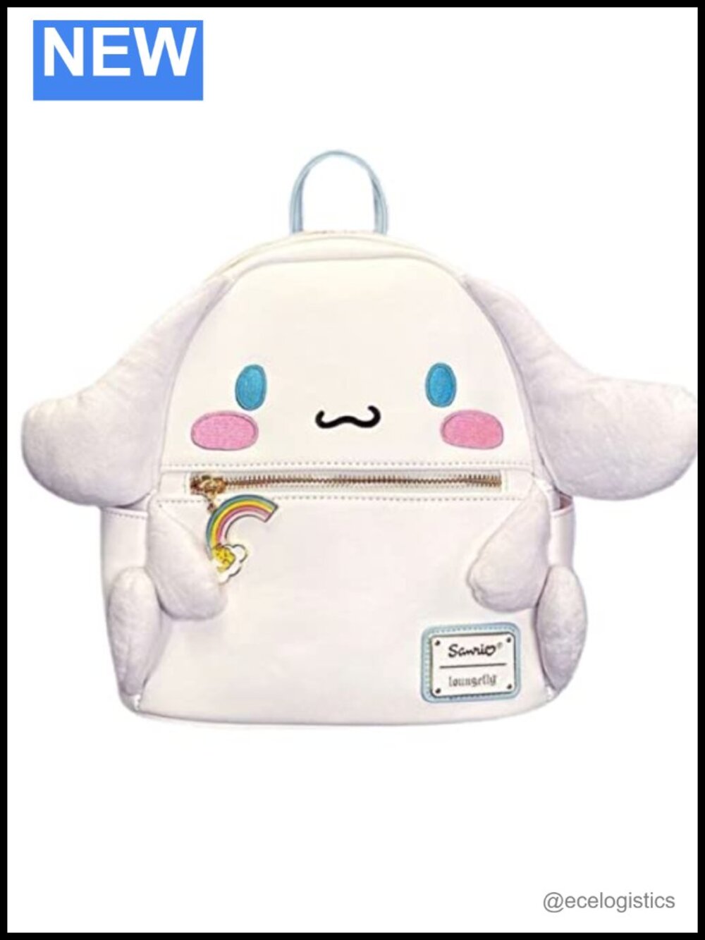 Loungefly Sanrio Cinnamoroll Cosplay Double Strap Shoulder Bag, Faux Leather,